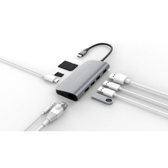 Hyper -HyperDrive 9-Port Universal USB-C Hub - USB-C Docking Station for Laptops - Picture 5 of 5